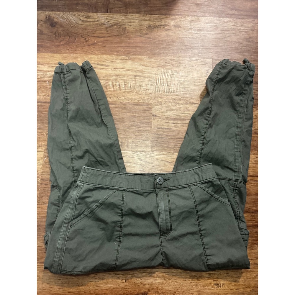 Social Standard by Sanctuary Women Olive Green Utility Jogger Pants Size Small